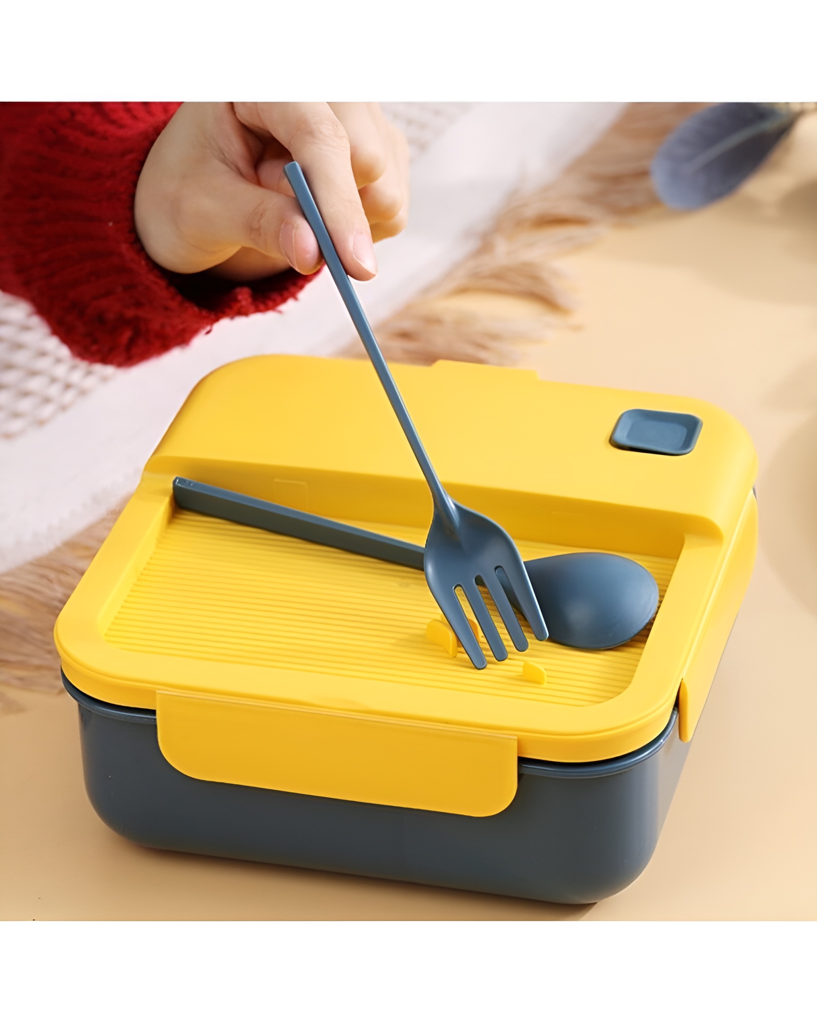 ظرف غذا تک‌طبقه یاکادا مناسب محل کار