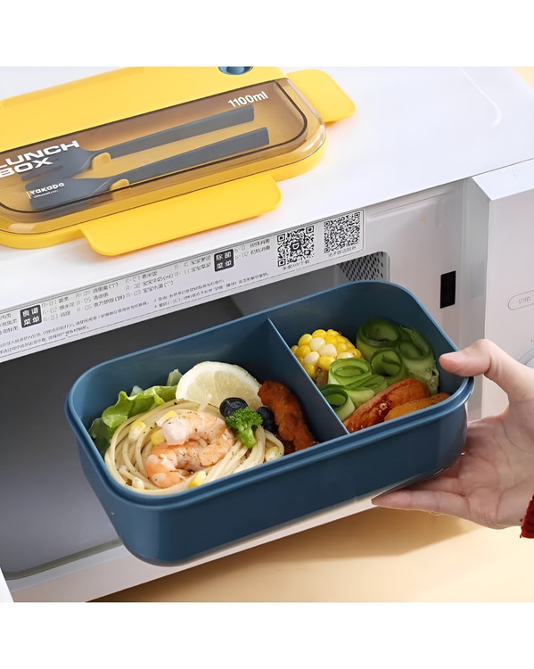 ظرف ناهار پلاستیکی یاکادا با درب قفلدار