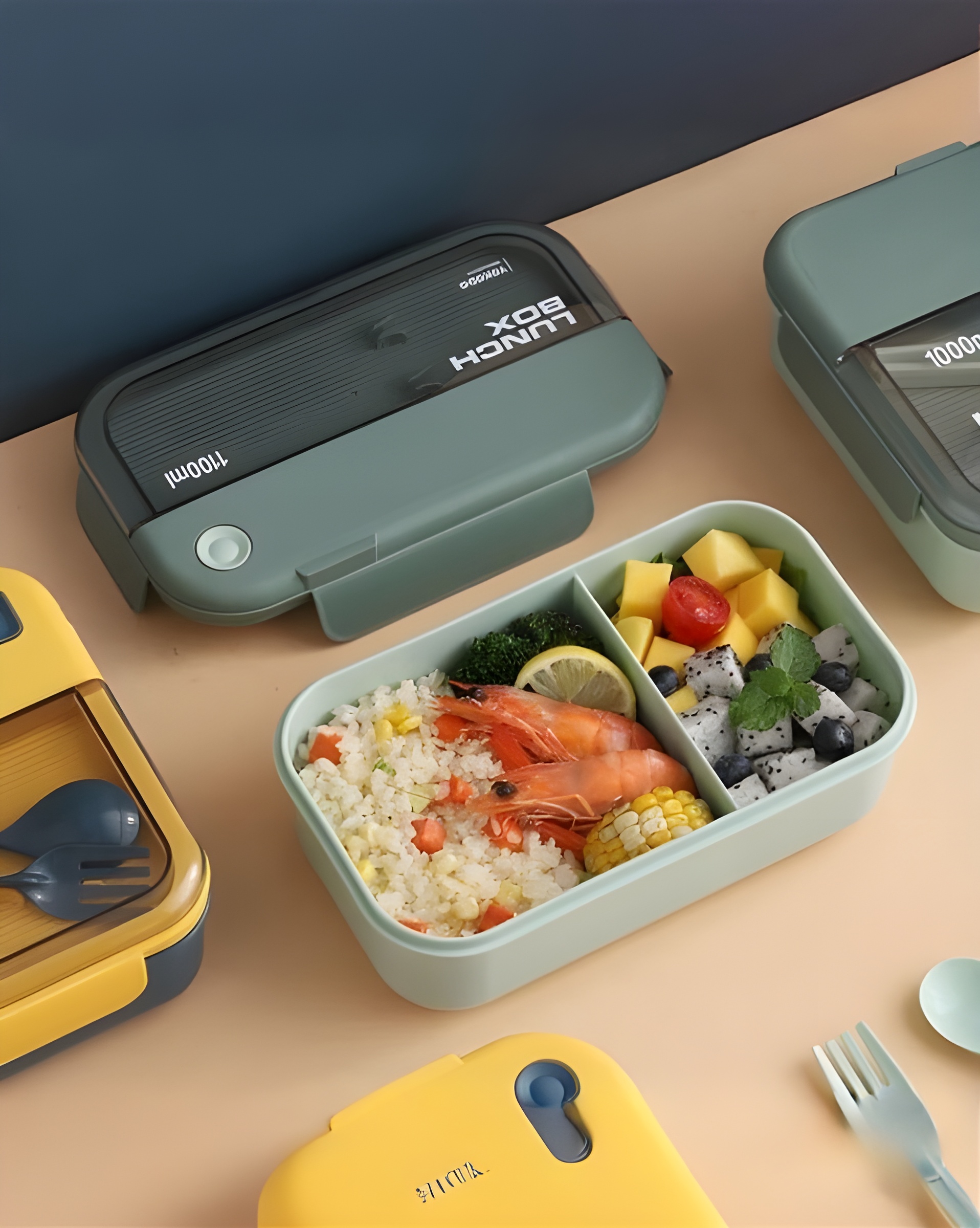 ظرف غذا ۱۱۰۰ میلیلیتری مدل یاکادا YOKODO