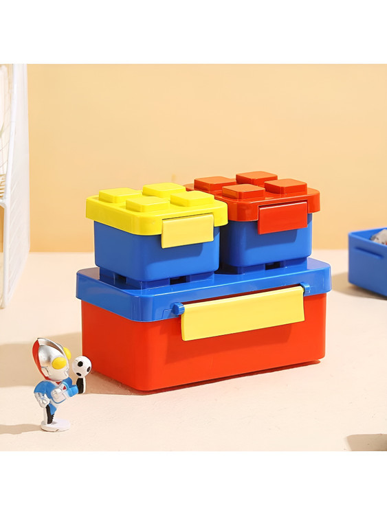 ظرف غذا چند قسمتی فانتزی مدل لگو