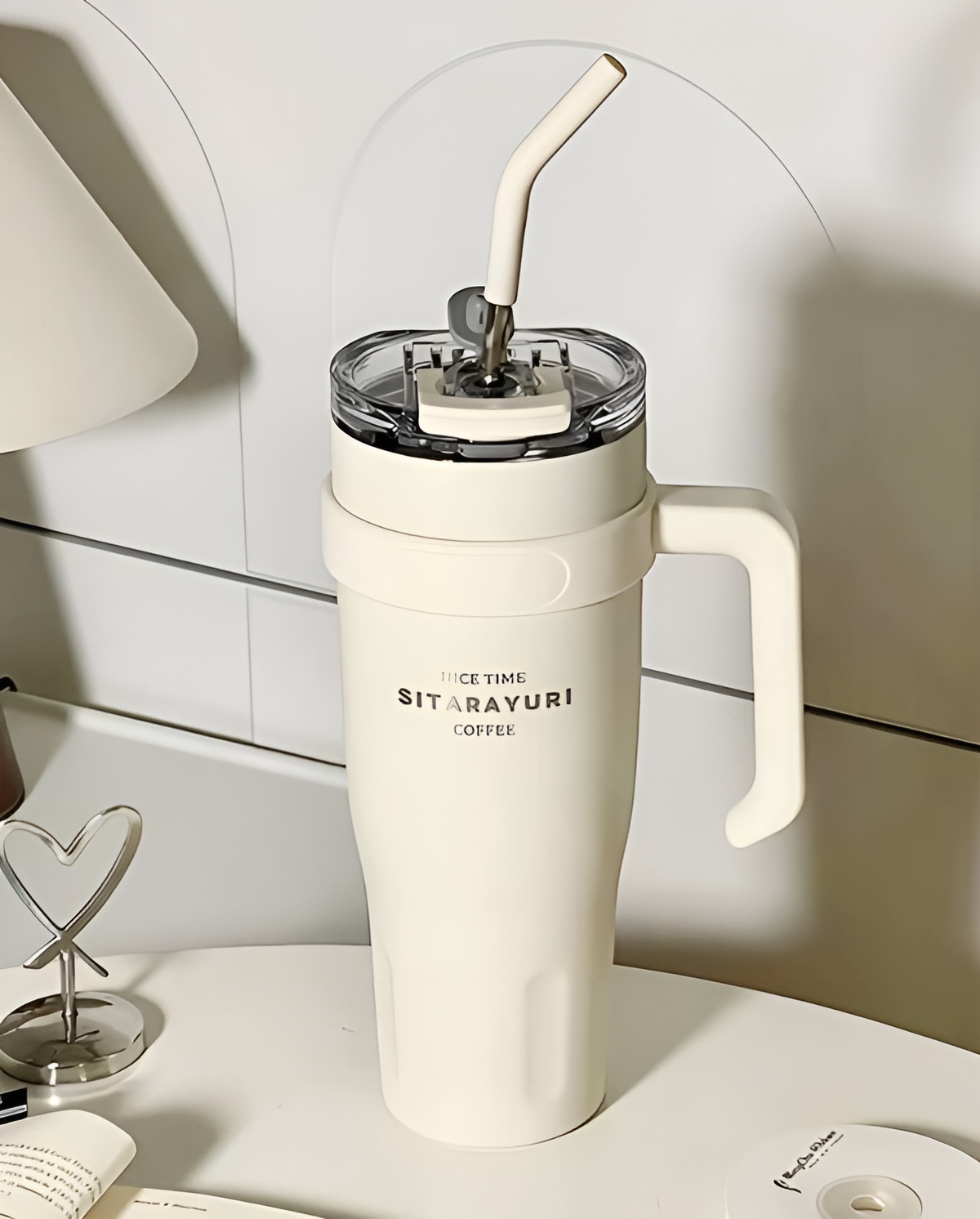 تراول ماگ استیل ۱۲۰۰ میل با درب ضد نشت