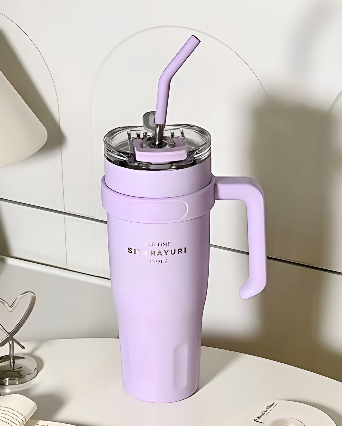 ماگ سفری دسته‌دار مدل Sitarayuri