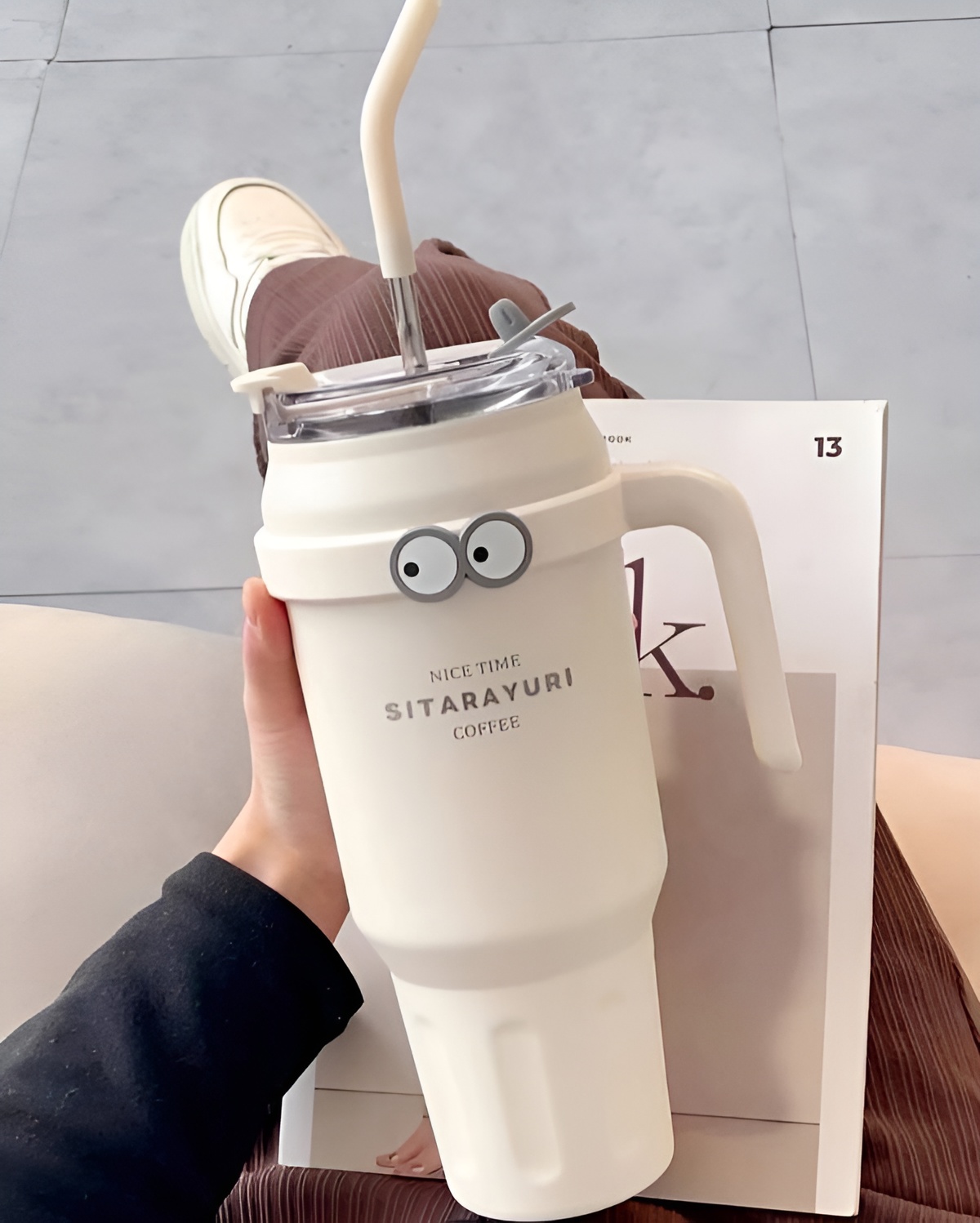 تراول ماگ ۱۲۰۰ میل برای نوشیدنی گرم و سرد