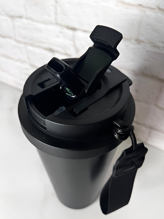 ماگ استیل فانتزی طرح گل Lily of the Valley