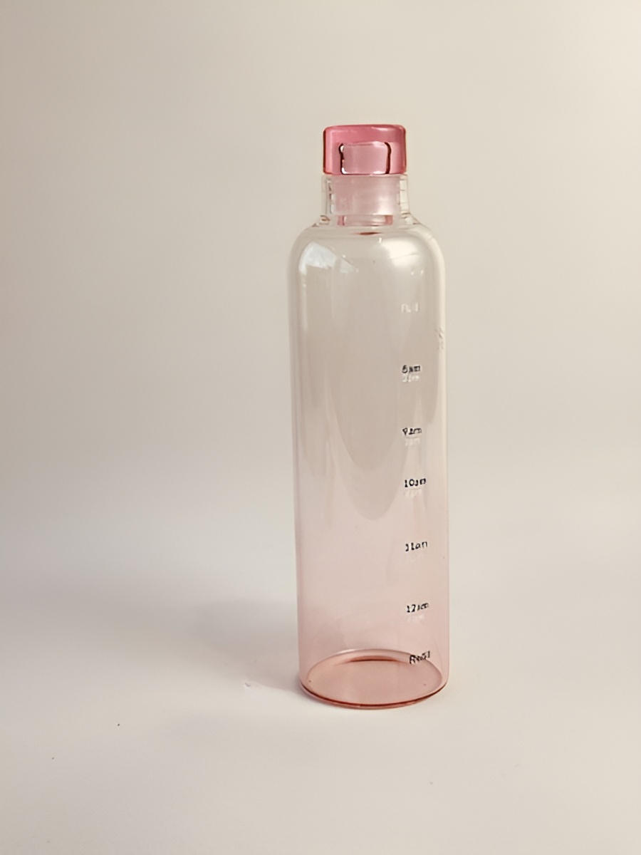 بطری شیشه‌ای مقاوم با درب ضد نشت