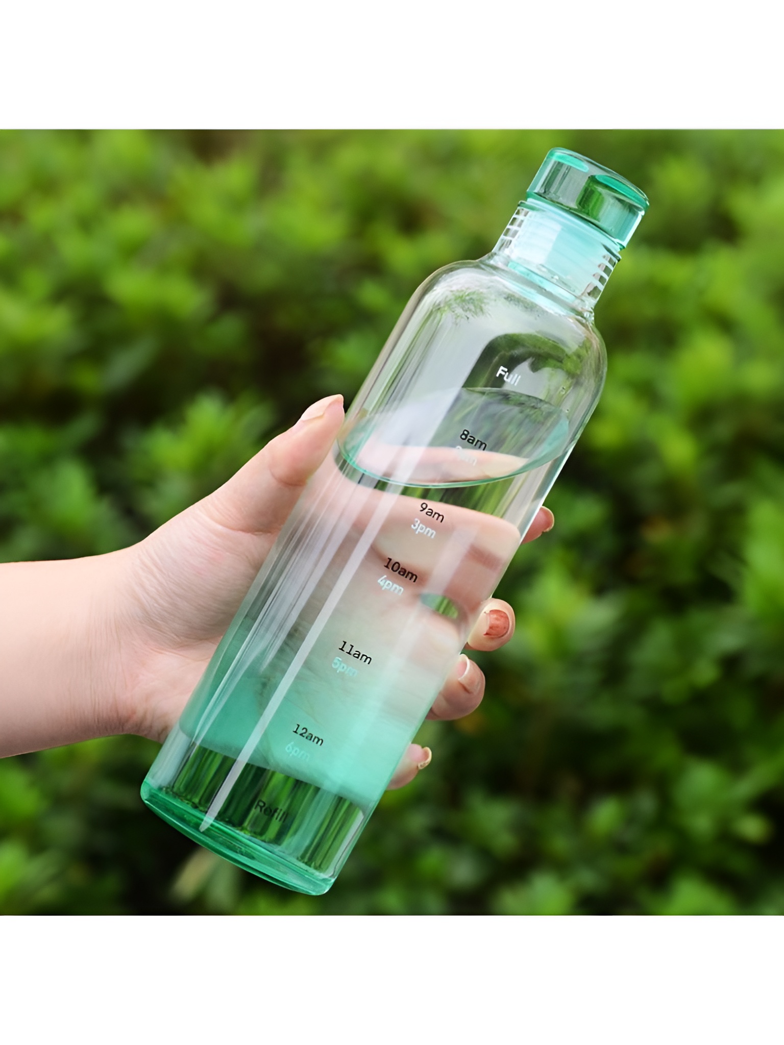 بطری رنگی پیرکس با ظرفیت ۵۵۰ میلی‌لیتر