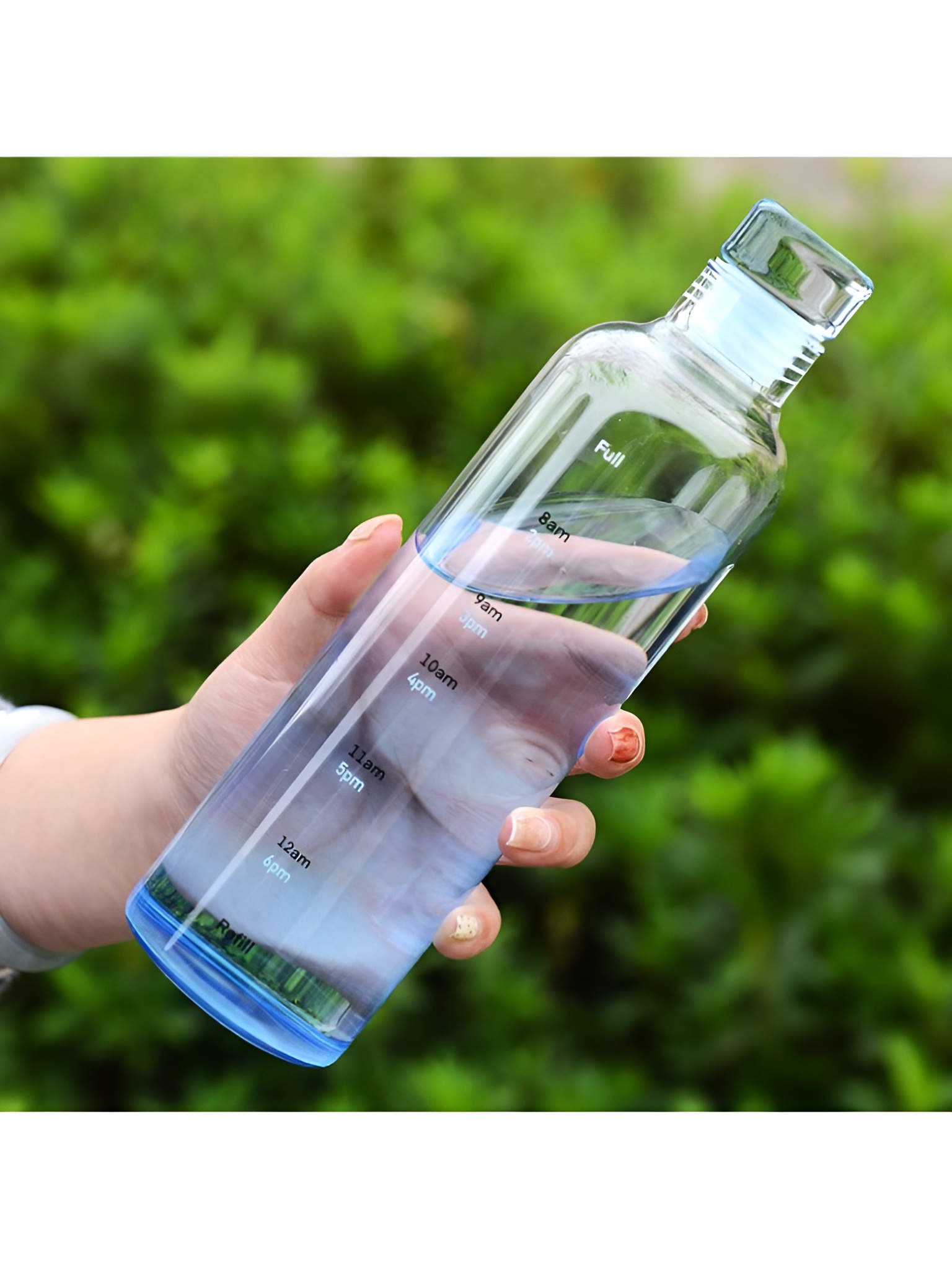 بطری پیرکس شیشه‌ای با درب ایمن