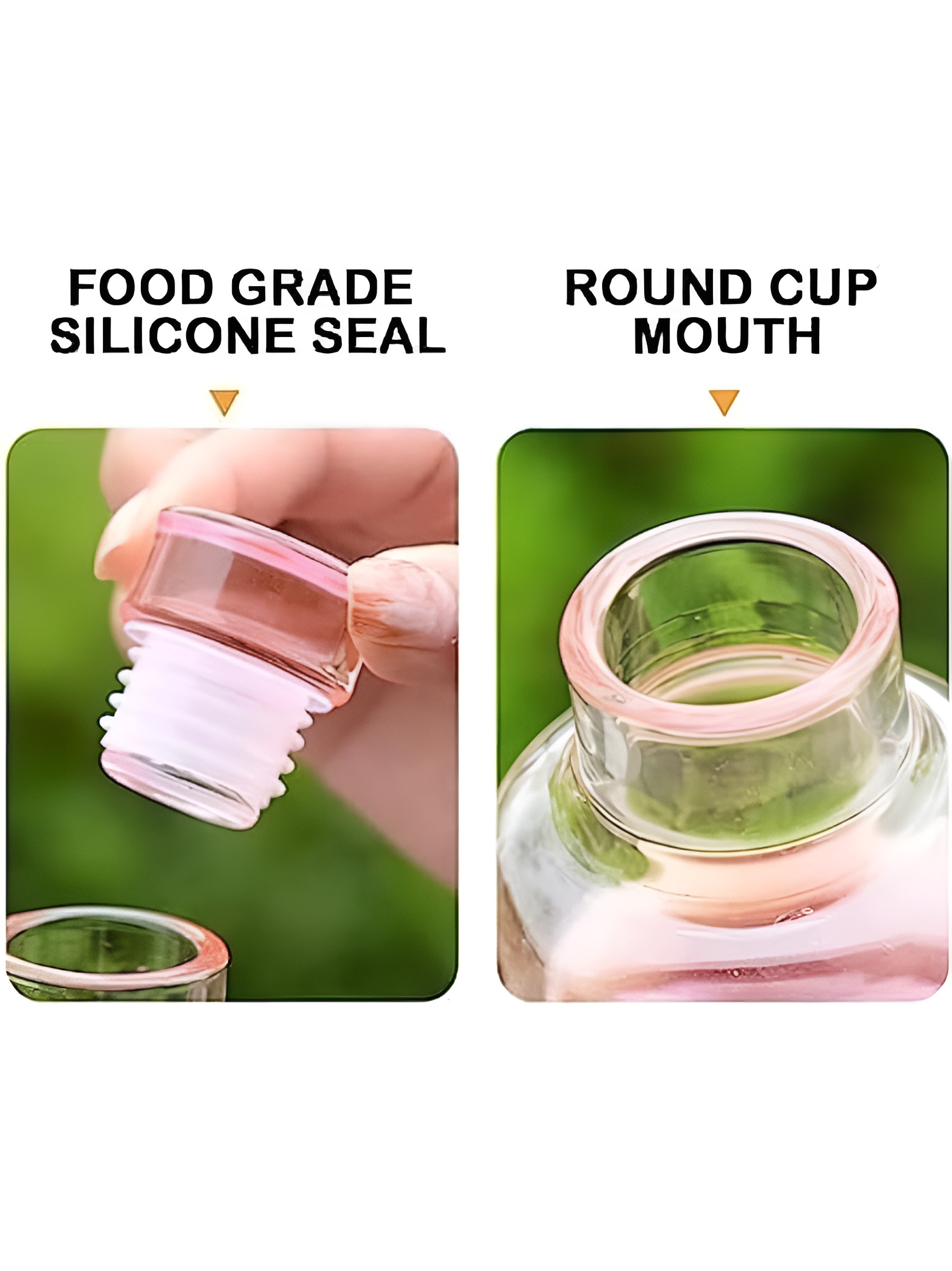 بطری پیرکس با درب ضد نشت و سبک حمل آسان