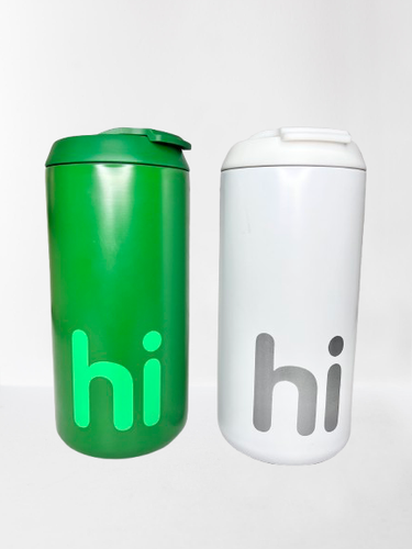 تراول ماگ استیل مدل HI با طراحی شیک و مقاوم