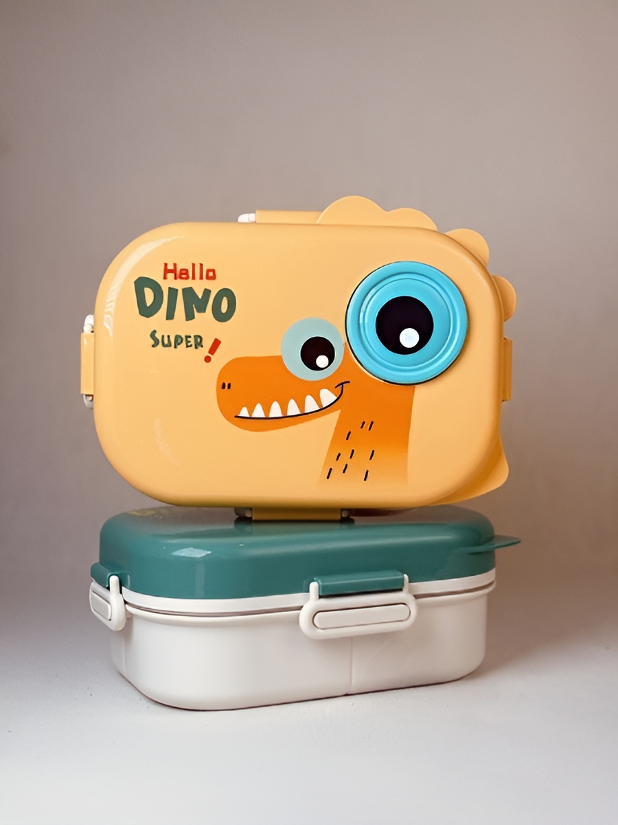 لانچ باکس دوطبقه طرح دایناسور