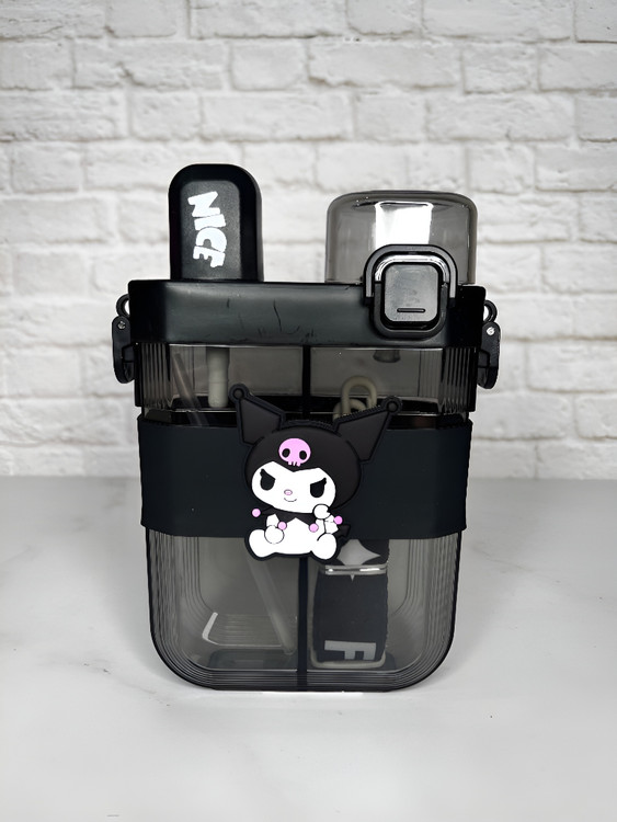 قمقمه کرومی با قابلیت دو حالت نوشیدن