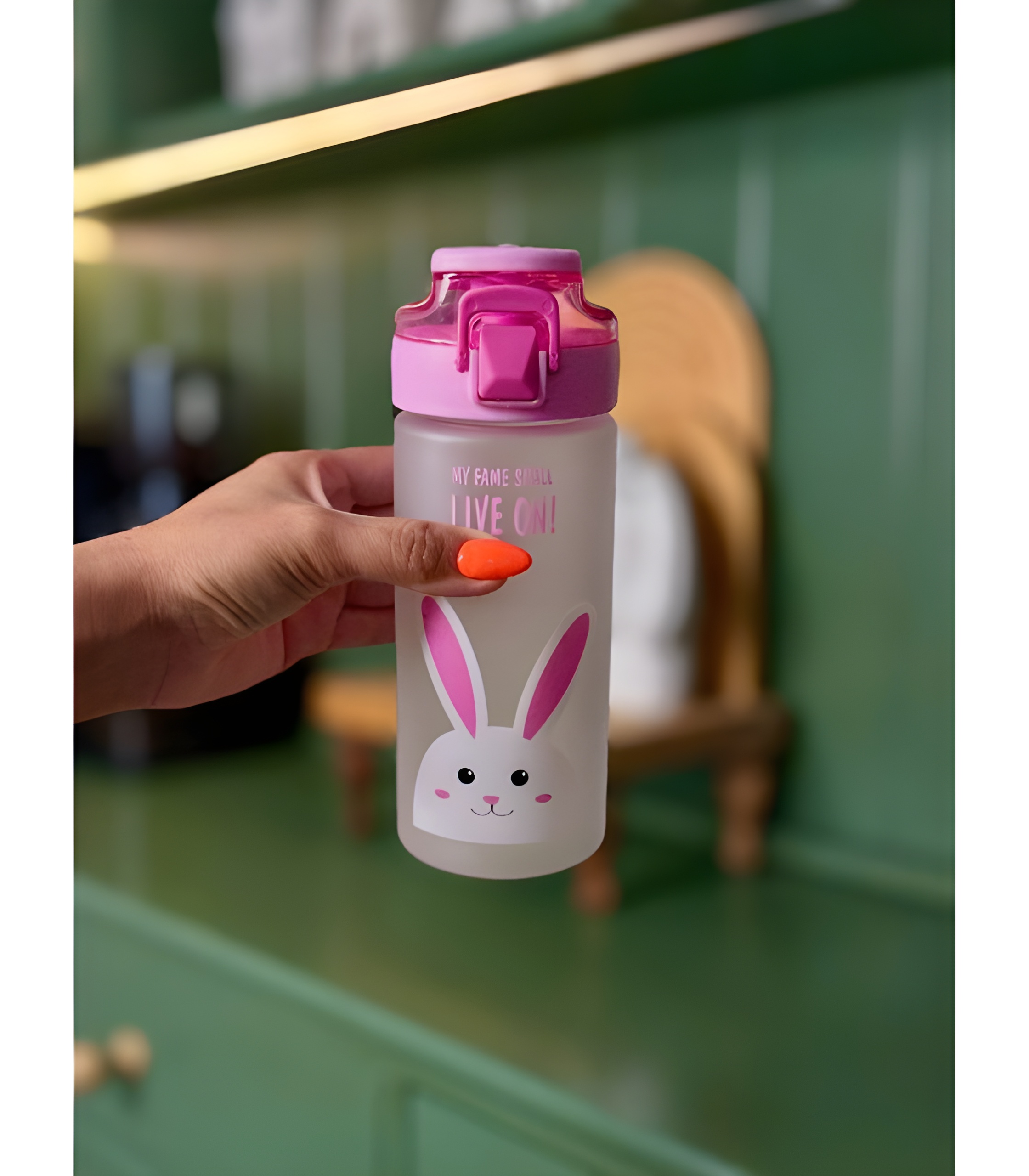 بطری آب قابل حمل مینیسو با درب قفلی