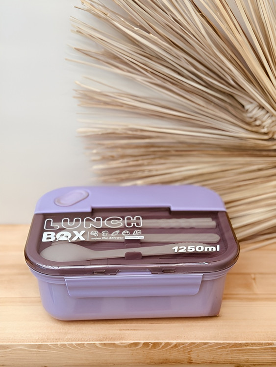 ظرف ناهار سه بخشی با درب ایمن و مقاوم