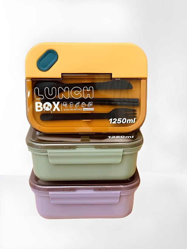 لانچ باکس ۳ قسمتی ۱۲۵۰ میلیلیتری