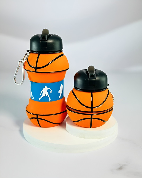 قمقمه سیلیکونی طرح توپ، انتخابی عالی برای مدرسه و باشگاه