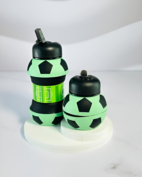 قمقمه سیلیکونی قابل جمع شدن به شکل توپ