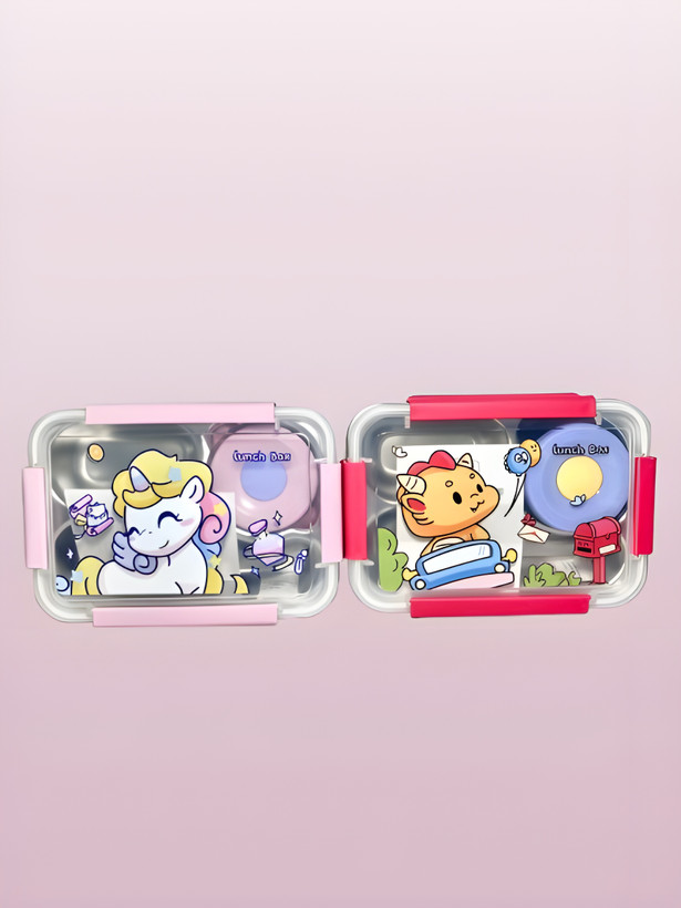 ظرف غذای کودک TODOMOI از جنس استیل ضد زنگ