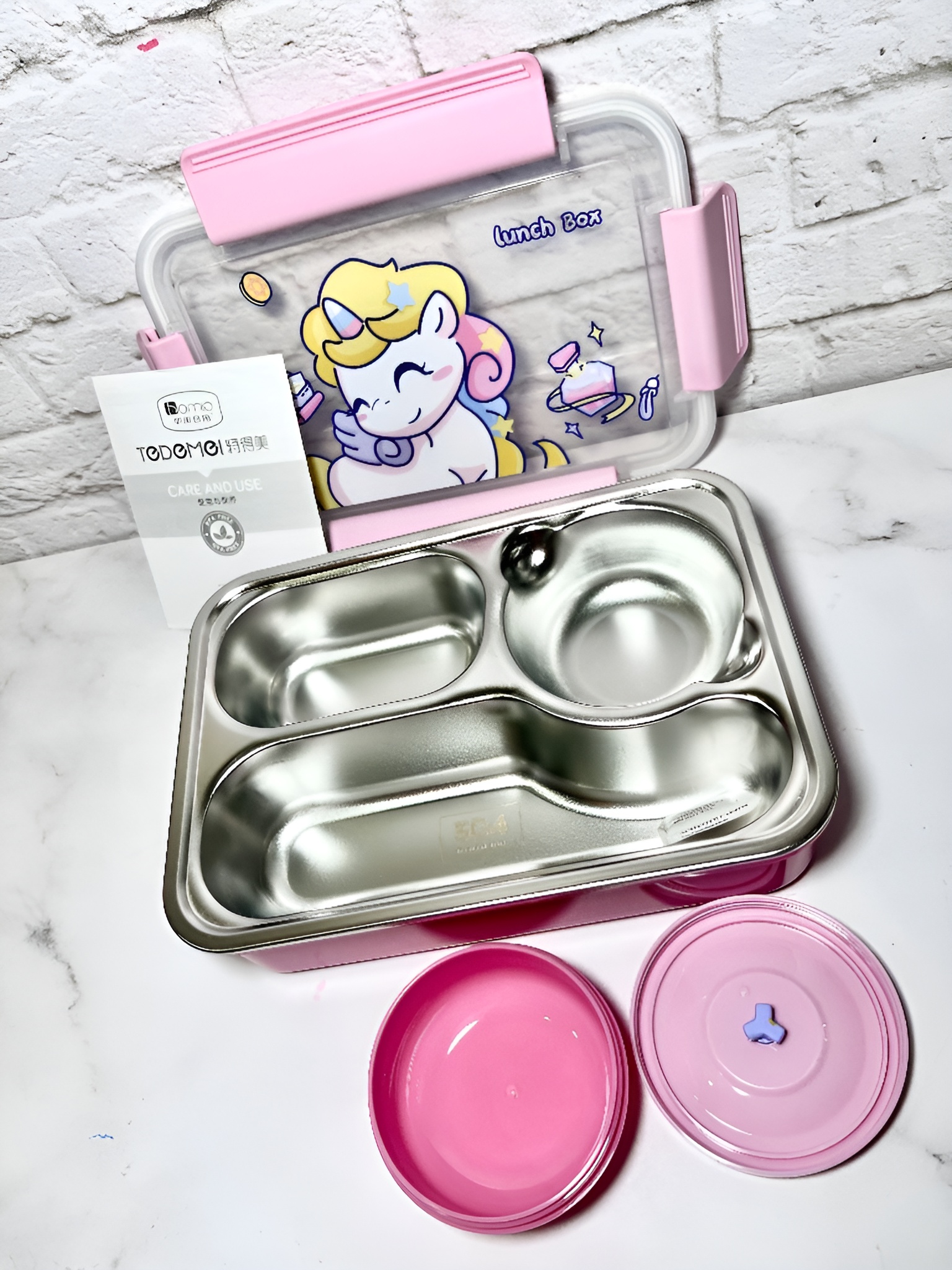 ظرف غذای TODOMOI مناسب وعده‌های گرم و سرد