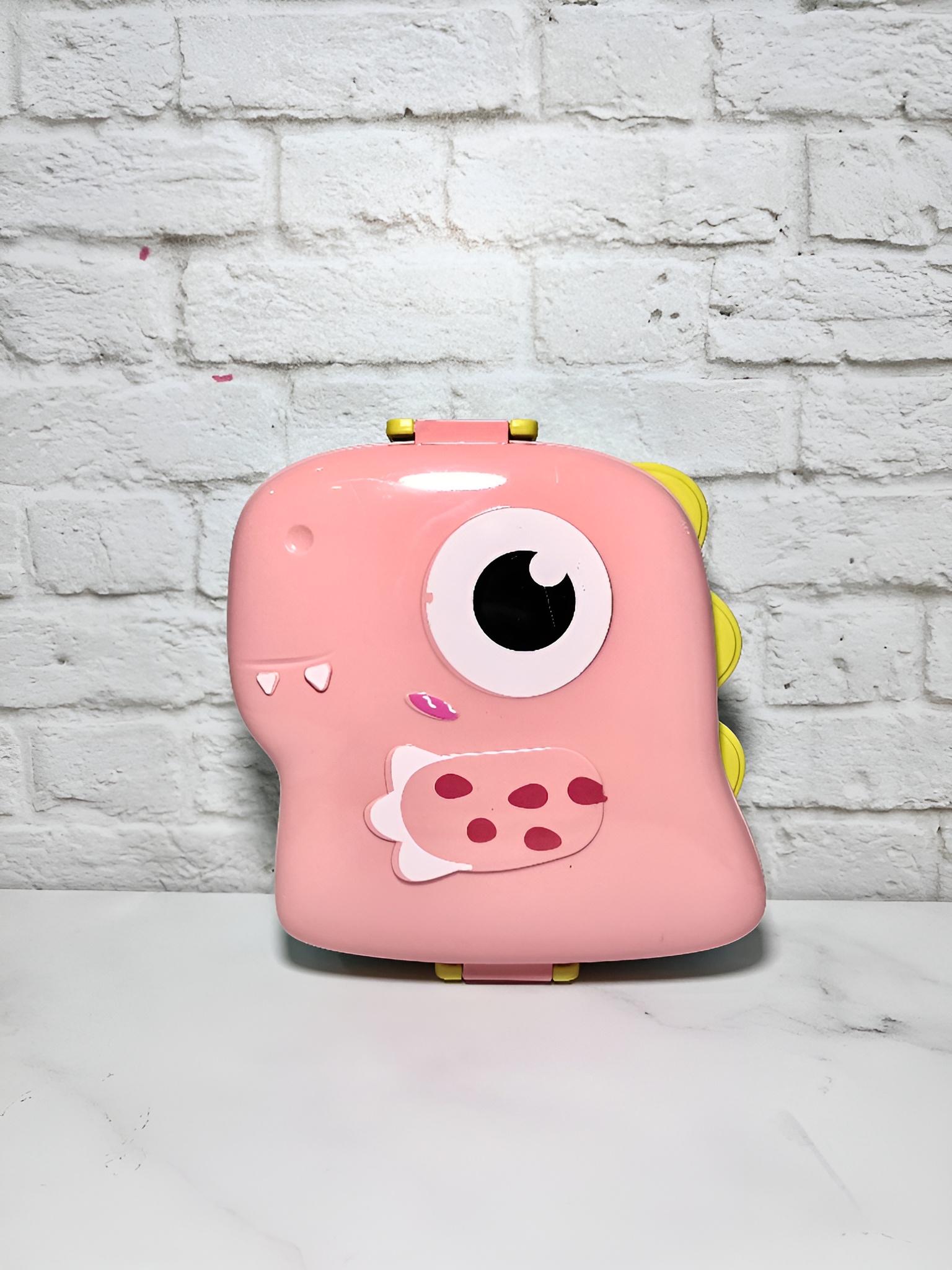 ظرف غذای کودک طرح دایناسور با درب ایمن و ضد نشت