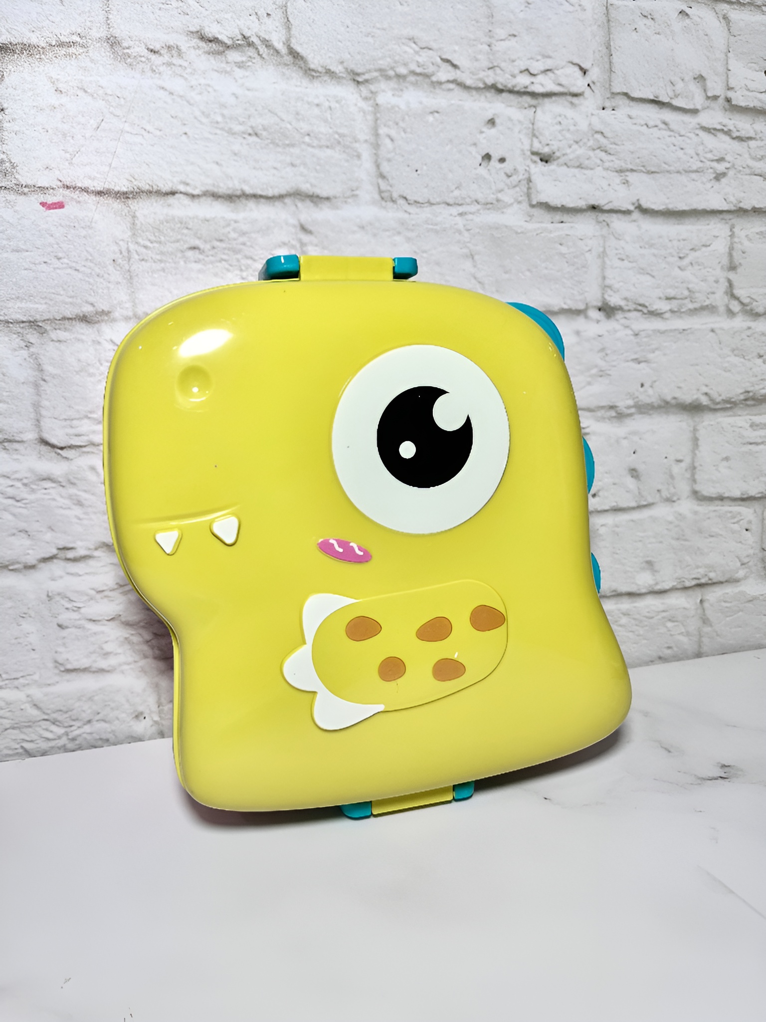 ظرف غذای کودک دایناسور با محفظه‌های جداگانه