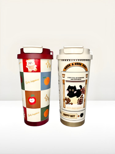 تراول ماگ دو حالته با طرح فانتزی و رنگهای جذاب