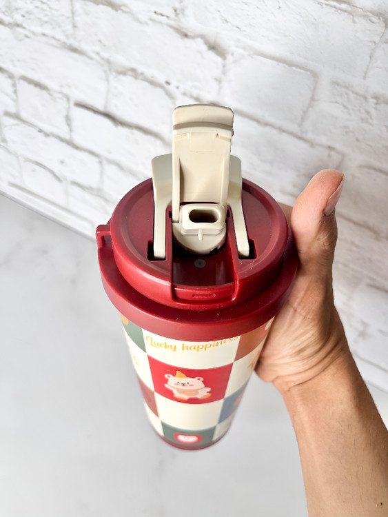 ماگ سفری فانتزی با طراحی خلاقانه و درب ضد نشت