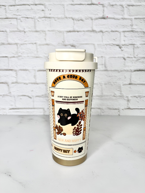 تراول ماگ فانتزی با درب پیچی و درب نیدار