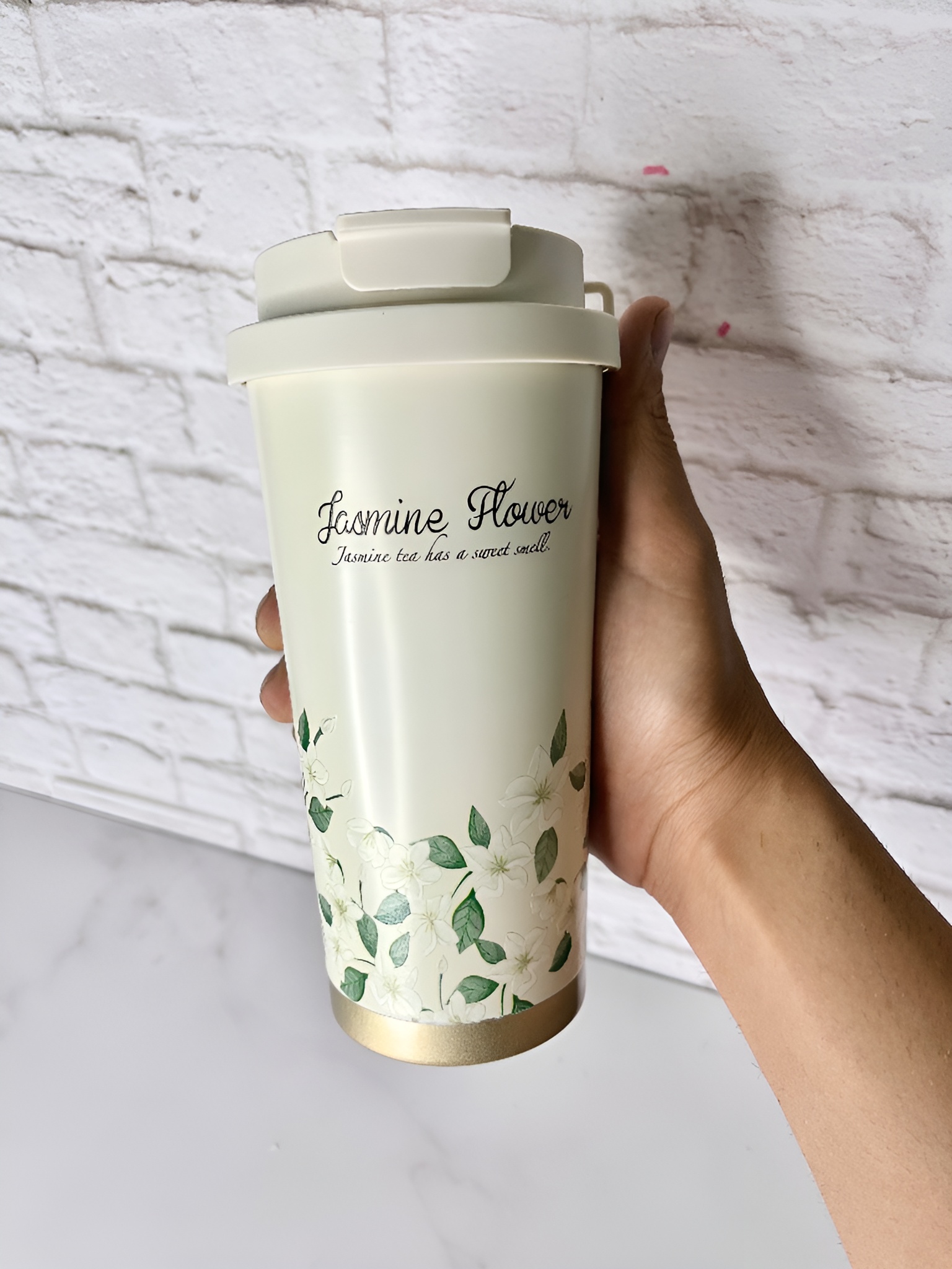 تراول ماگ گلدار با قابلیت استفاده در دو حالت