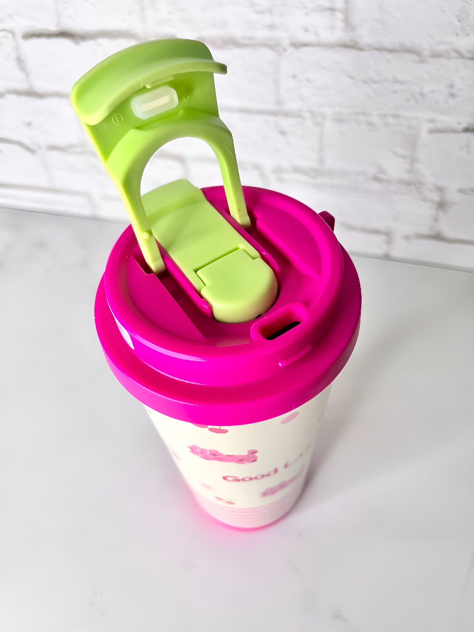 تراول ماگ طرح حیوانات با دسته ارگونومیک و کیفیت بالا