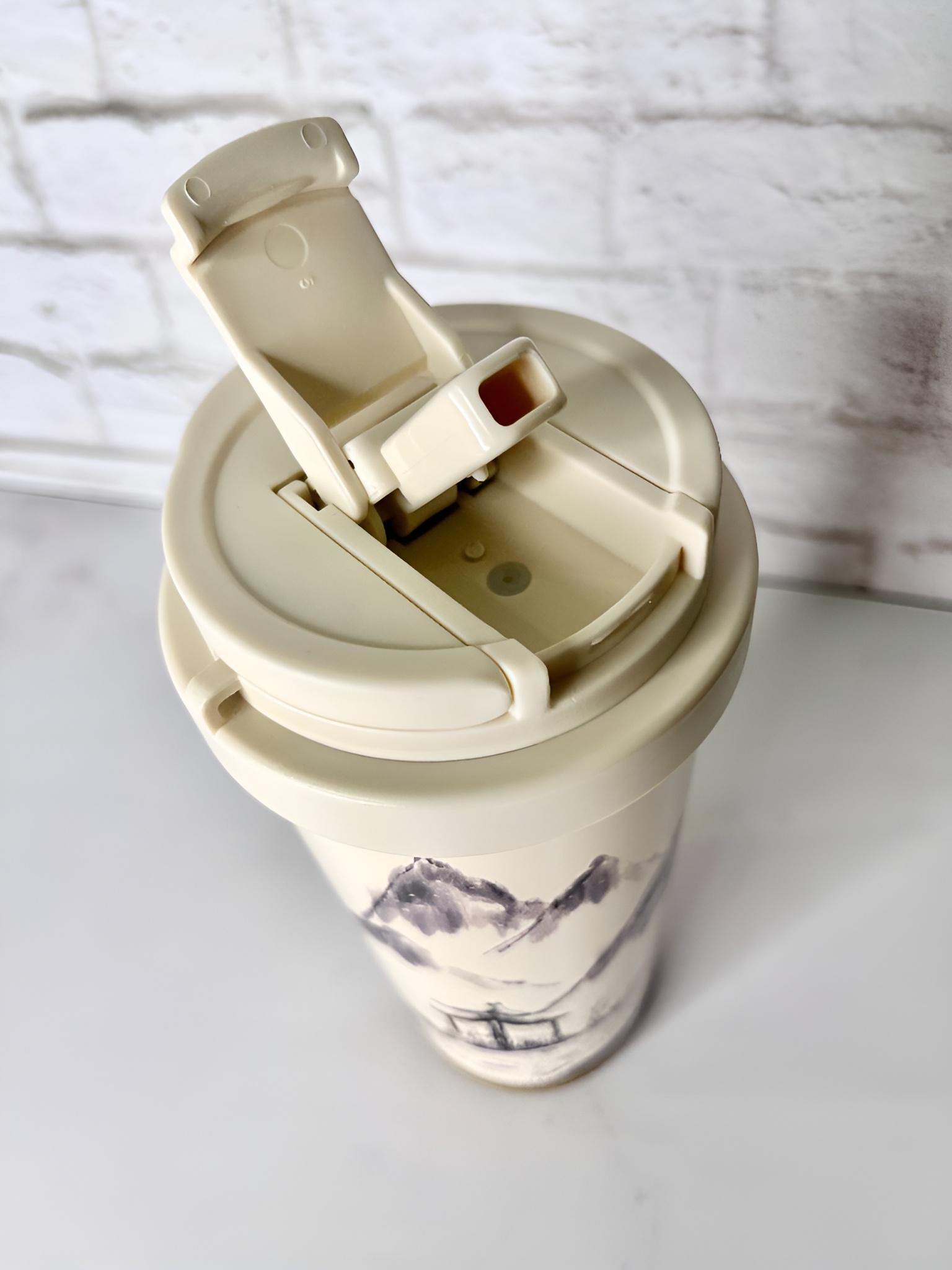 تراول ماگ طرح سامورایی با درب ایمن و ضد نشت