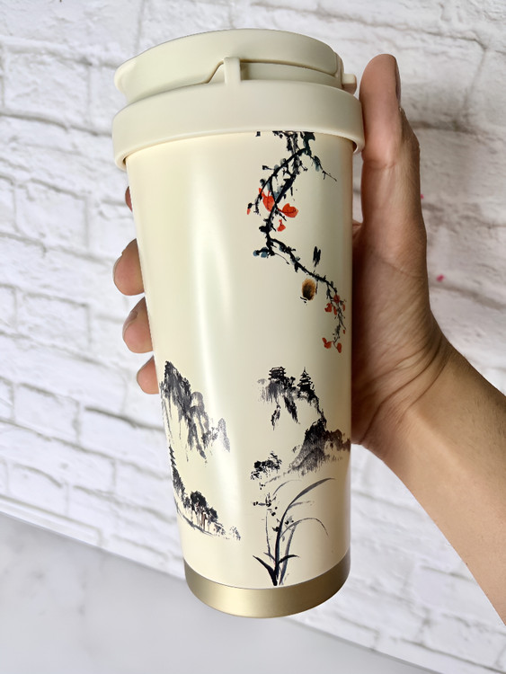 تراول ماگ سامورایی با طراحی شیک و چشمنواز