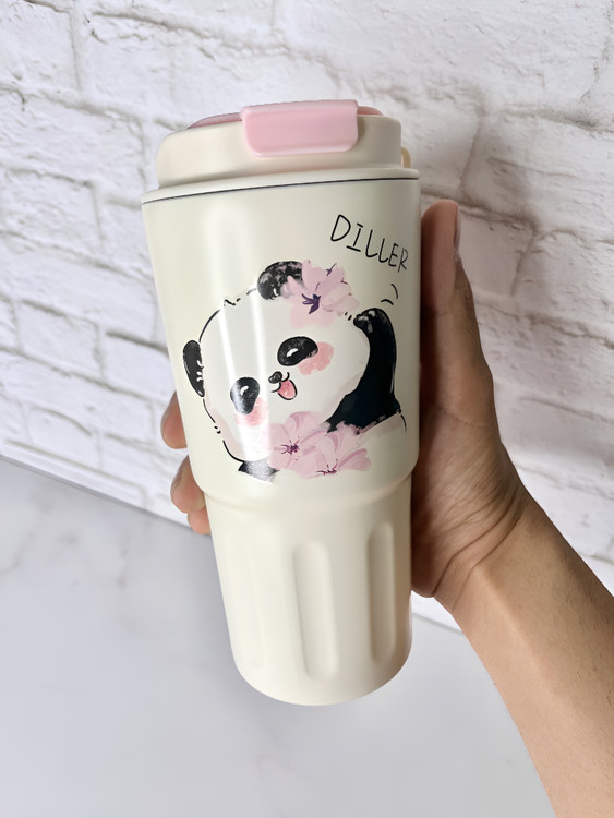 تراول ماگ Diller پاندا سبک و قابل حمل برای سفر و محل کار