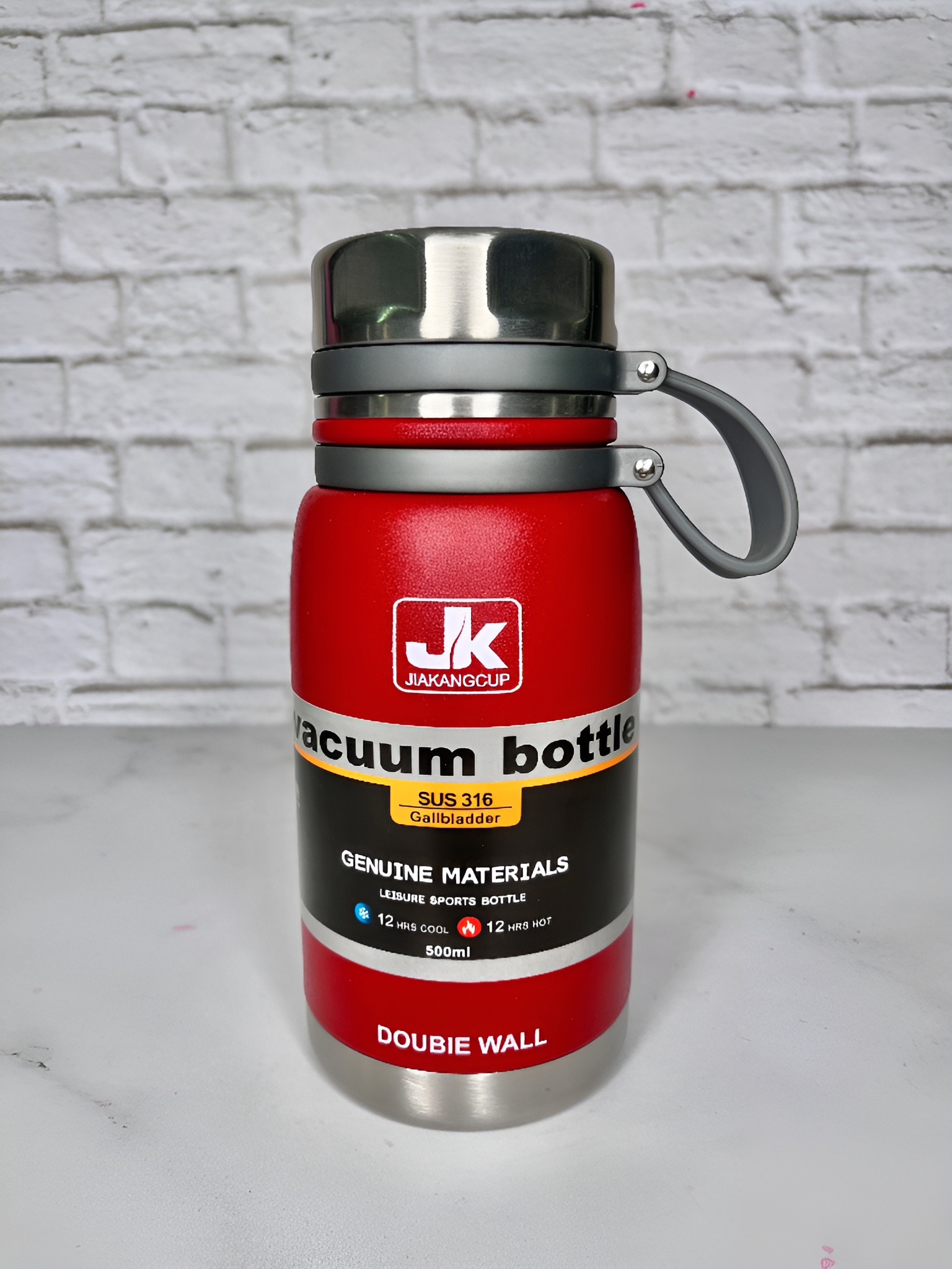 فلاسک JK با درب ایمن و راحت برای نوشیدن