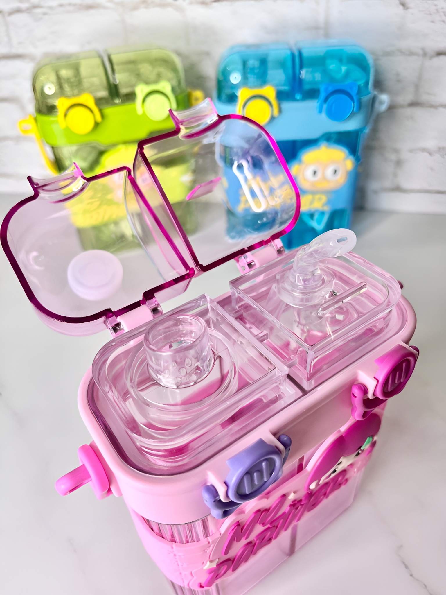 بطری آب کودک My Partner با درب قفل‌دار و محکم