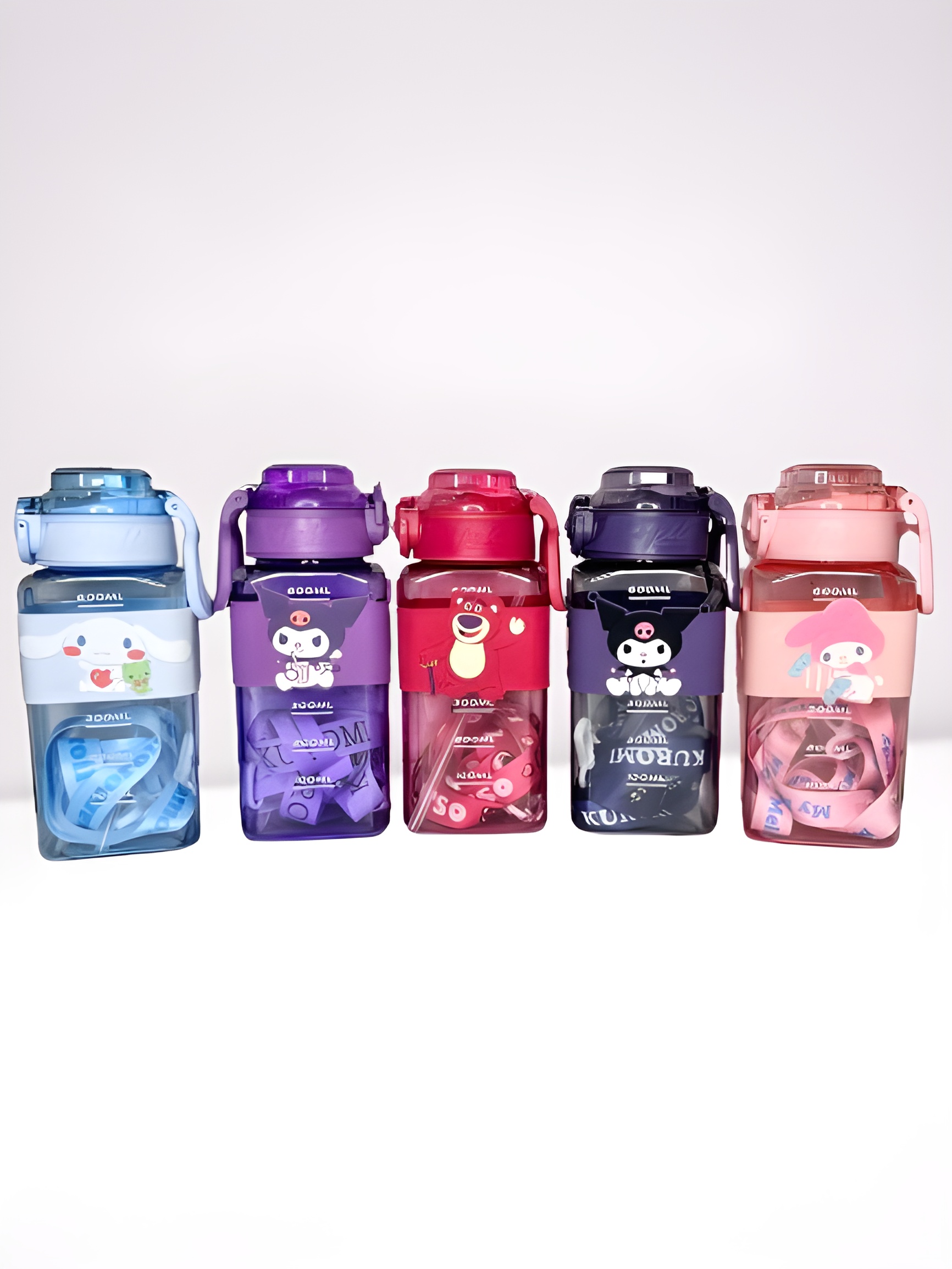 قمقمه کودک با لبی پستونکی مدل کارتونی ۶۰۰ میل با طراحی فانتزی