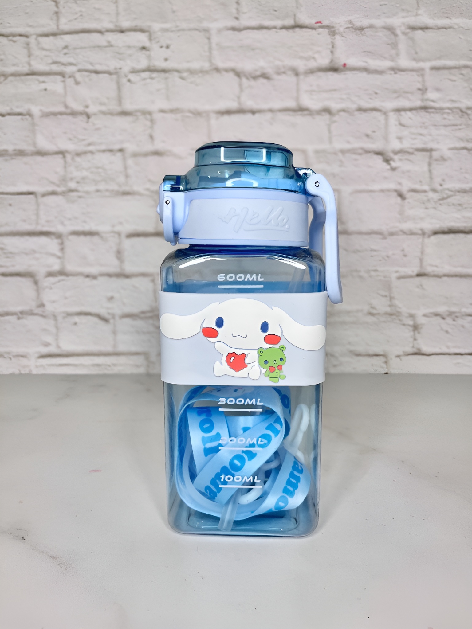 بطری آب کودک طرح کارتونی با لبی پستونکی ضد نشت