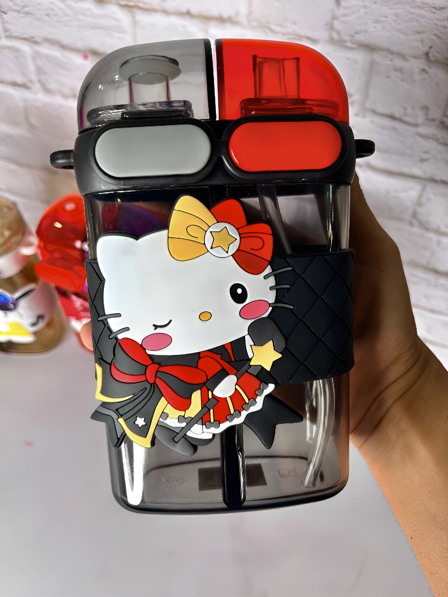 قمقمه کودک با طرح کارتونی حیوانات و شخصیت‌های محبوب