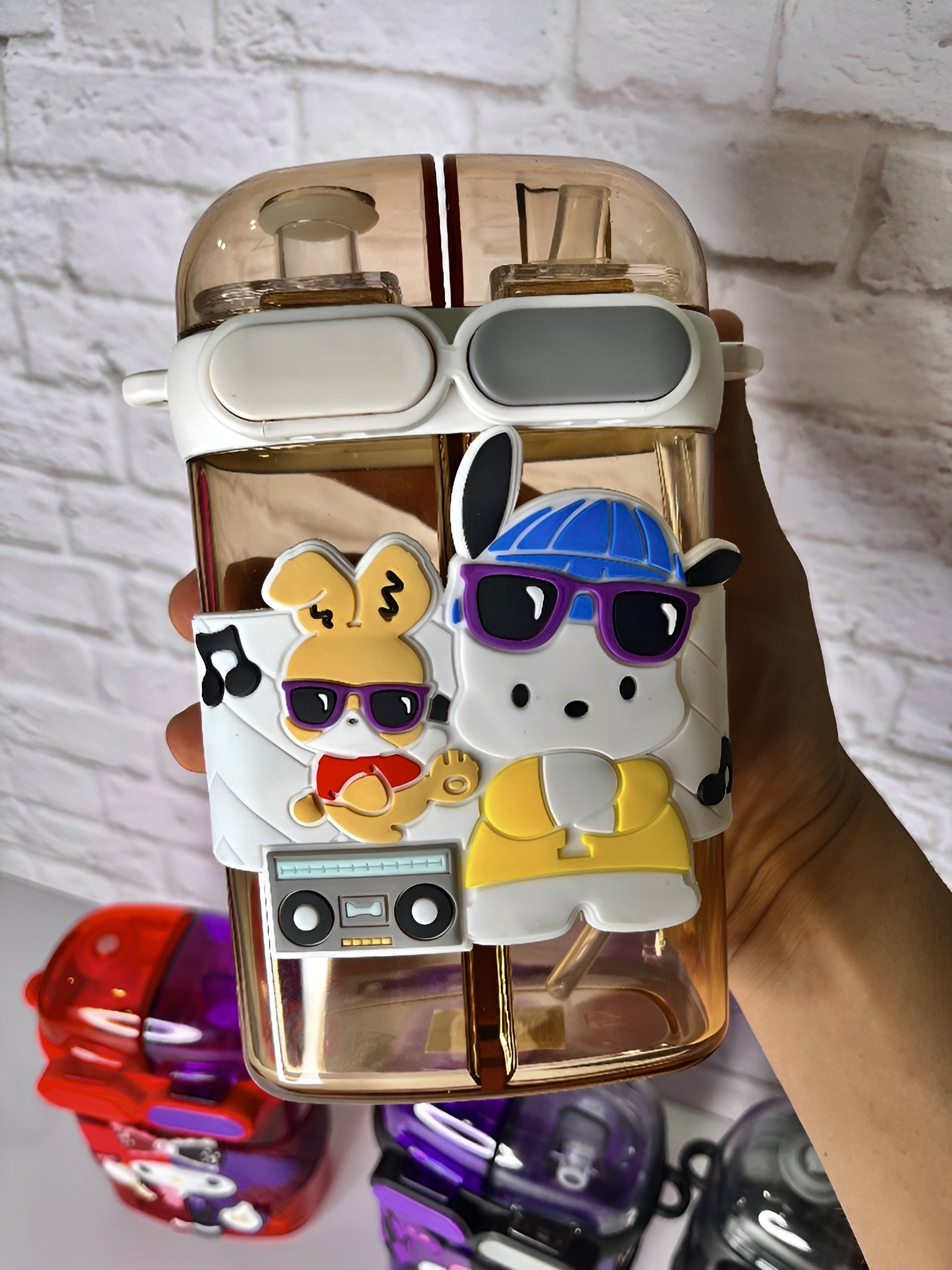 قمقمه کارتونی کودک با رنگ‌های جذاب و شاد