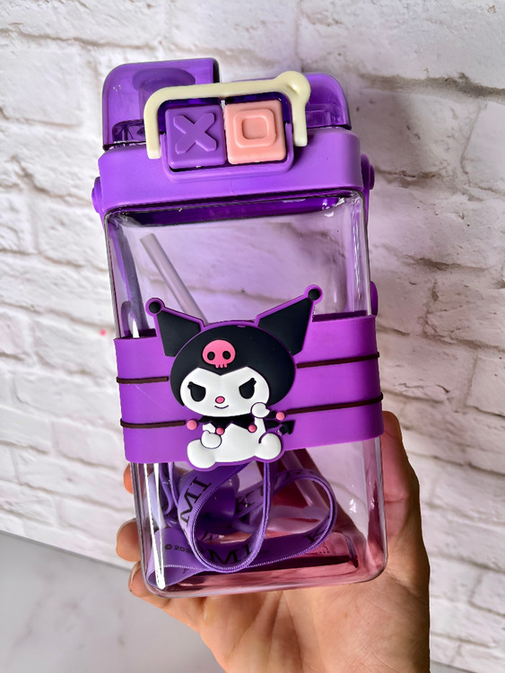 قمقمه دو حالته کودک با بدنه مقاوم و نی نرم سیلیکونی