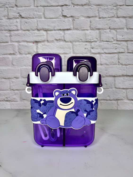 قمقمه کودک فانتزی با دو حالت استفاده نی و لیوان