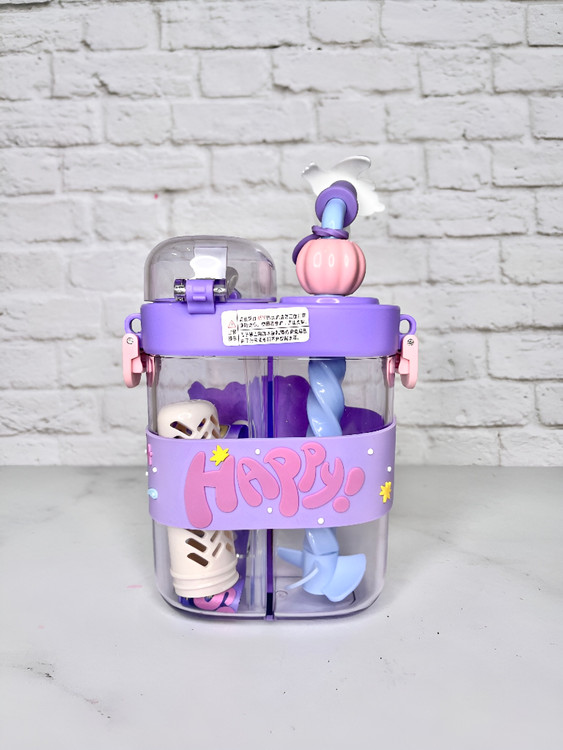 قمقمه کودک حیوانی دو حالته با بدنه مقاوم و سبک