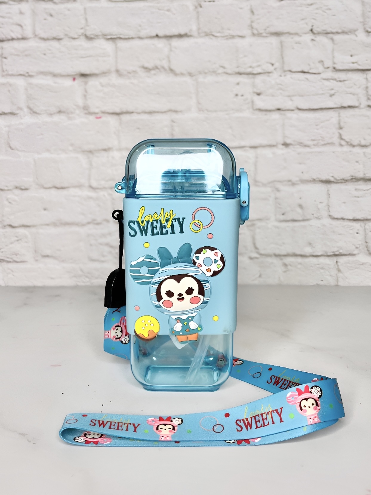 قمقمه فانتزی کودک کارتونی ضد نشت و سبک وزن