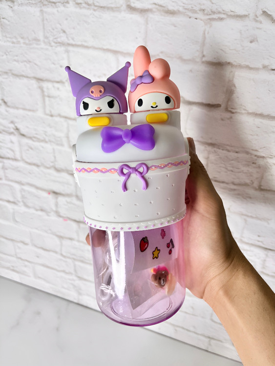 قمقمه کودک دو حالته مای ملودی و کورومی مناسب مدرسه و سفر