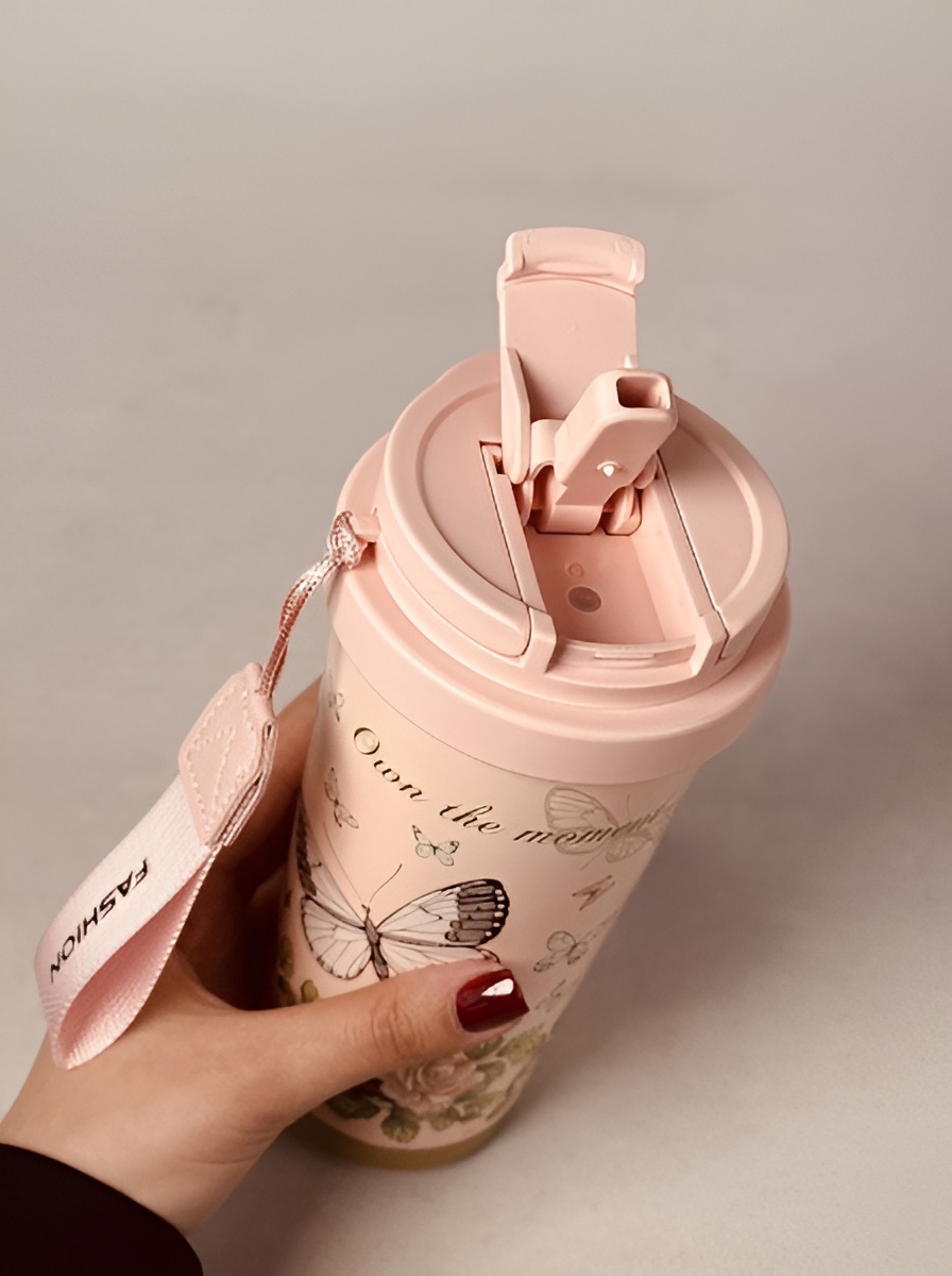 تراول ماگ پروانه با درب ایمن و ضد نشت