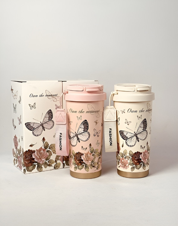 ماگ فانتزی پروانه با طراحی شیک و بدنه مقاوم