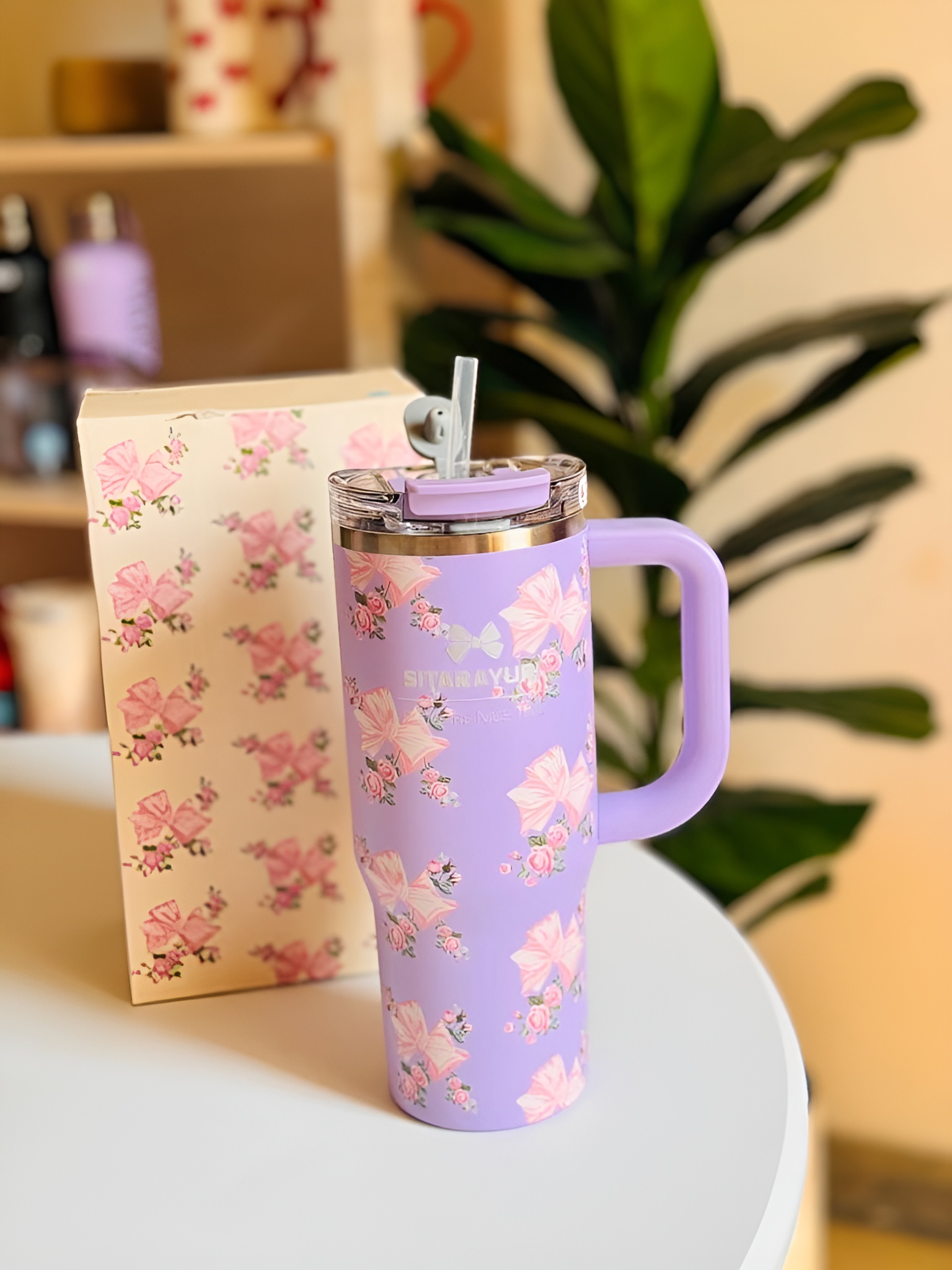 تراول ماگ ۹۰۰ میل SITARAYURI با لبی دو حالته راحت