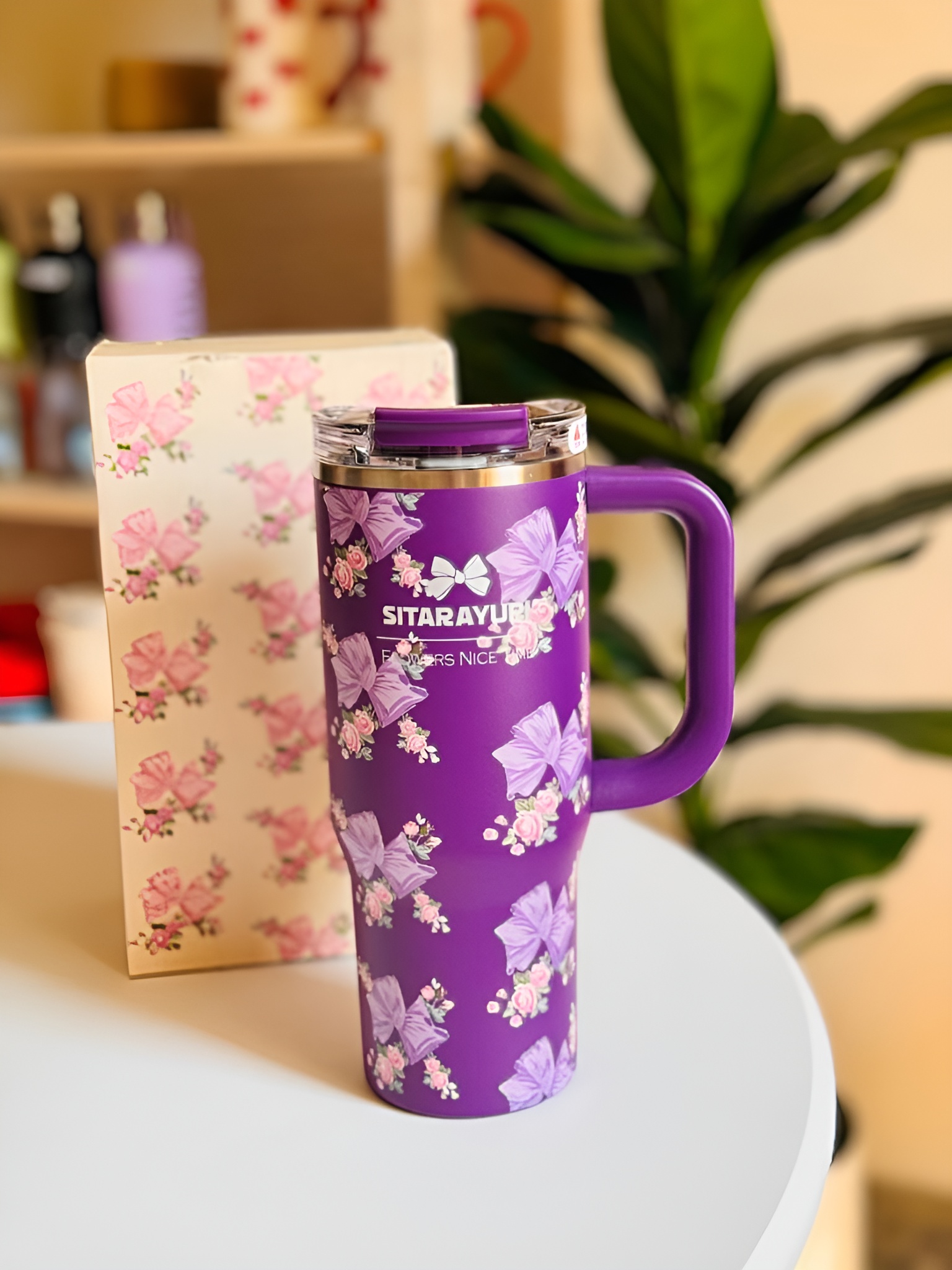تراول ماگ برند SITARAYURI با درب ایمن و محکم
