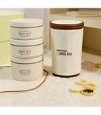 ظرف غذا ۳ تکه استیل اصل و اورجینال با طراحی مدرن