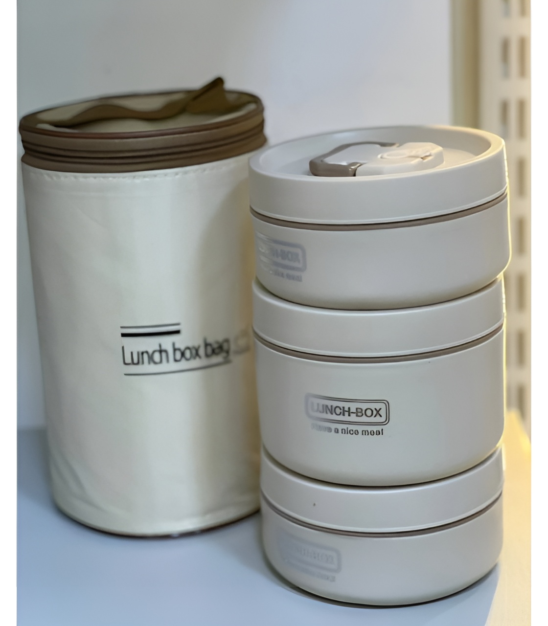 ظرف غذا ۳ تکه استیل اصل و اورجینال با طراحی مدرن