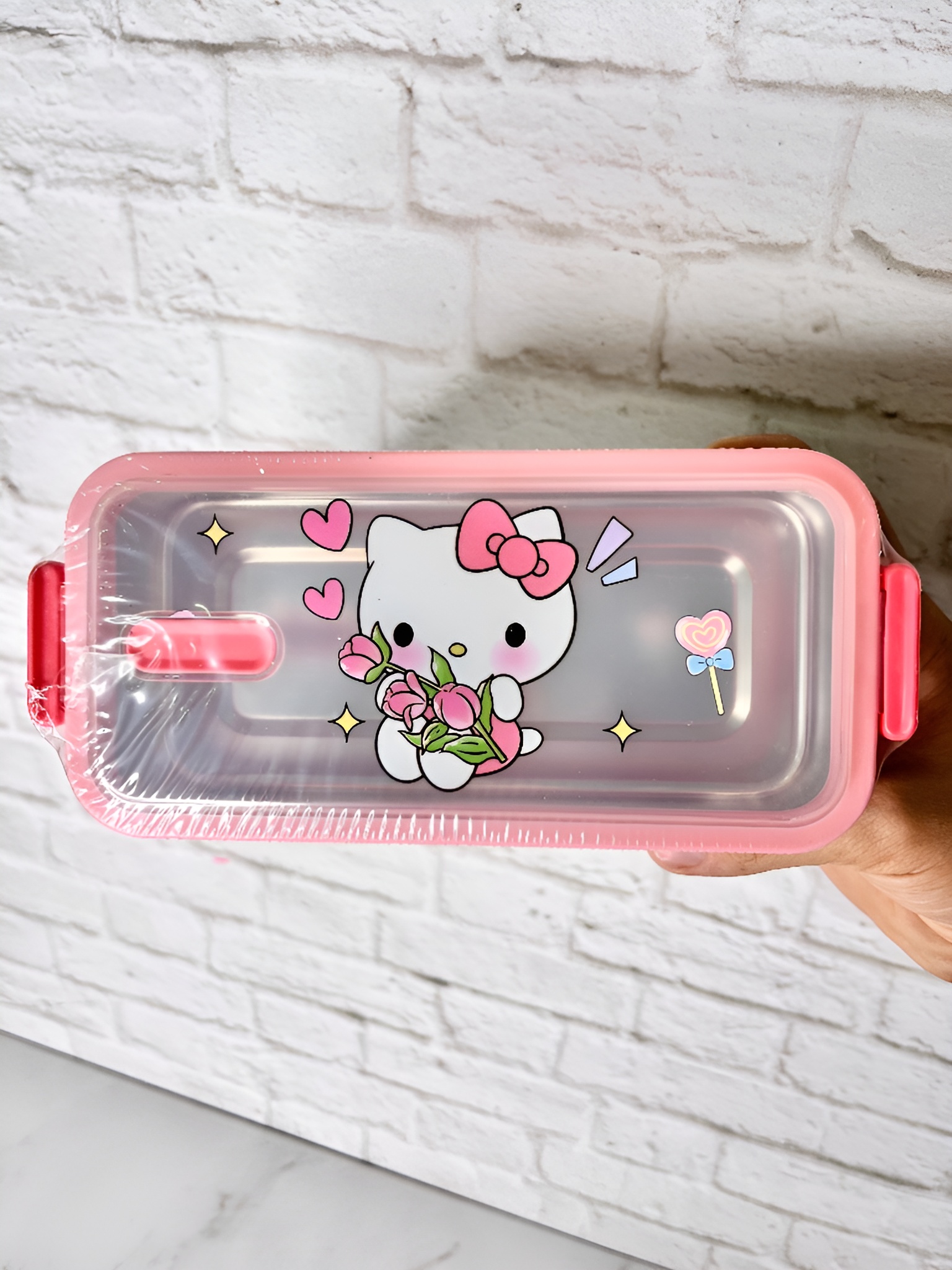 ظرف غذای کودک با طرح بامزه حیوانات و رنگ‌های کودکانه